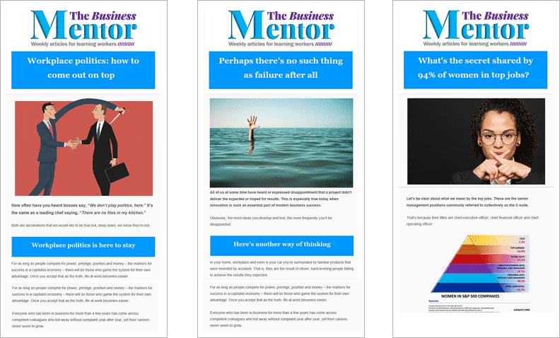 A digital copy of The Business Mentor