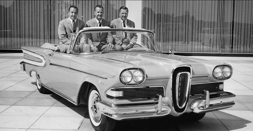 The Ford Edsel, a huge disaster